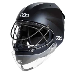 Casco negro ABS, marca obo